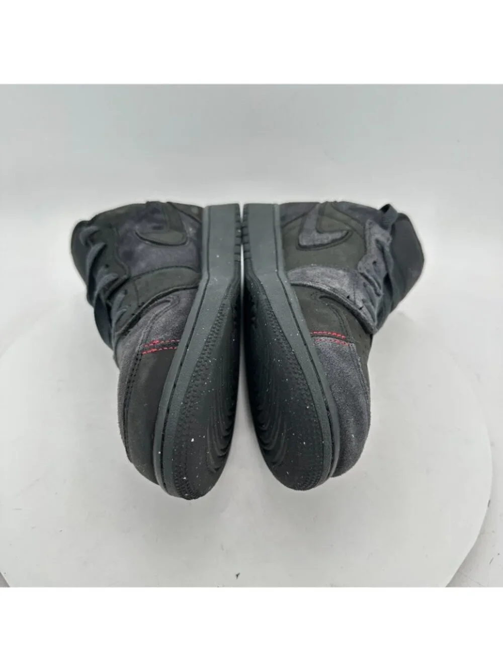 Nike Air Jordan 1 Low Youth Size 6.5Y Women 8 FQ7757-001 Dark Smoke Grey Shoes